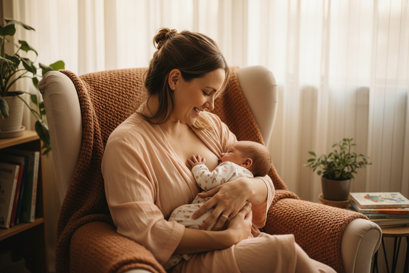 The Most Popular Breastfeeding Positions